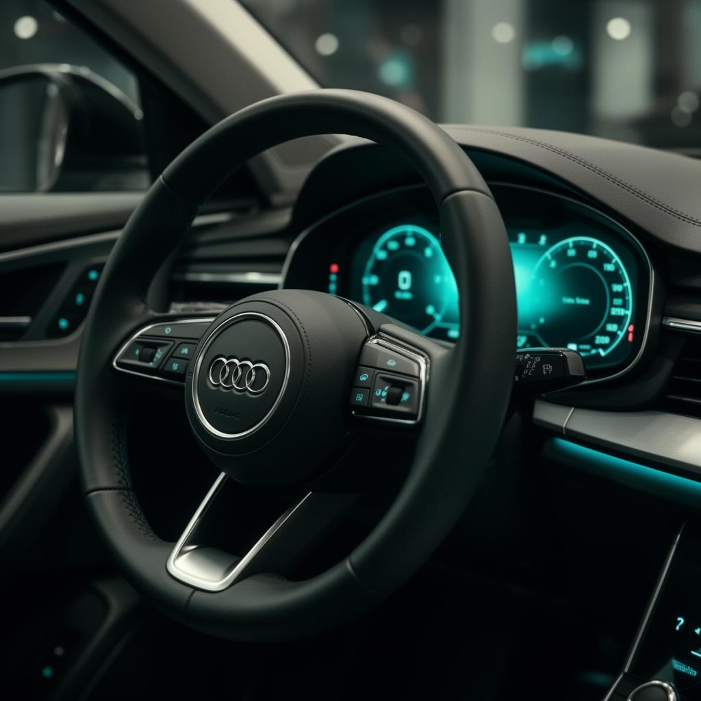 Modernes Fahrzeug-Cockpit